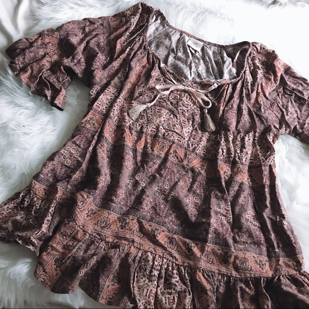 Flowy boho top